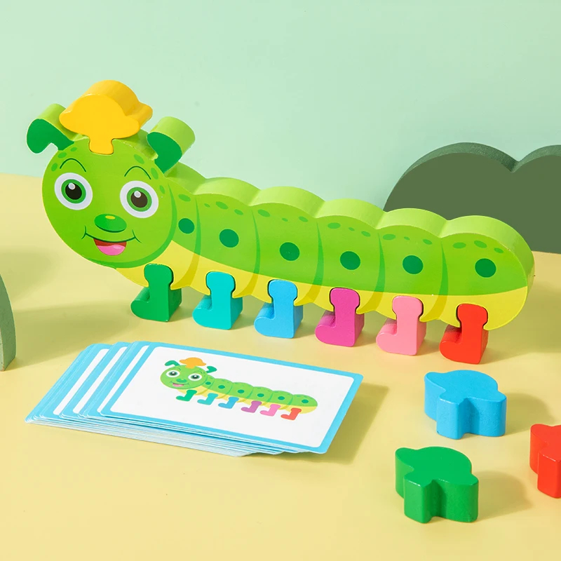 Kids Education Music - Juguetes de madera Montessori, juego de
