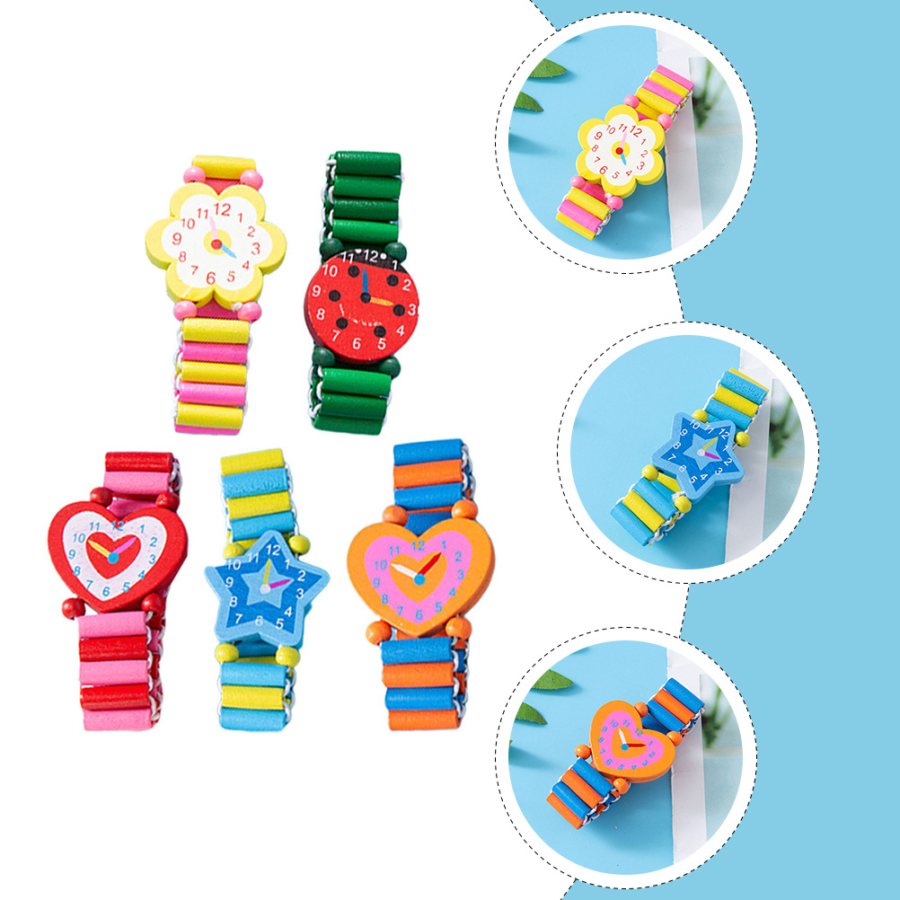 Kids Educational Watch - Pulsera colorida para niños, relojes de