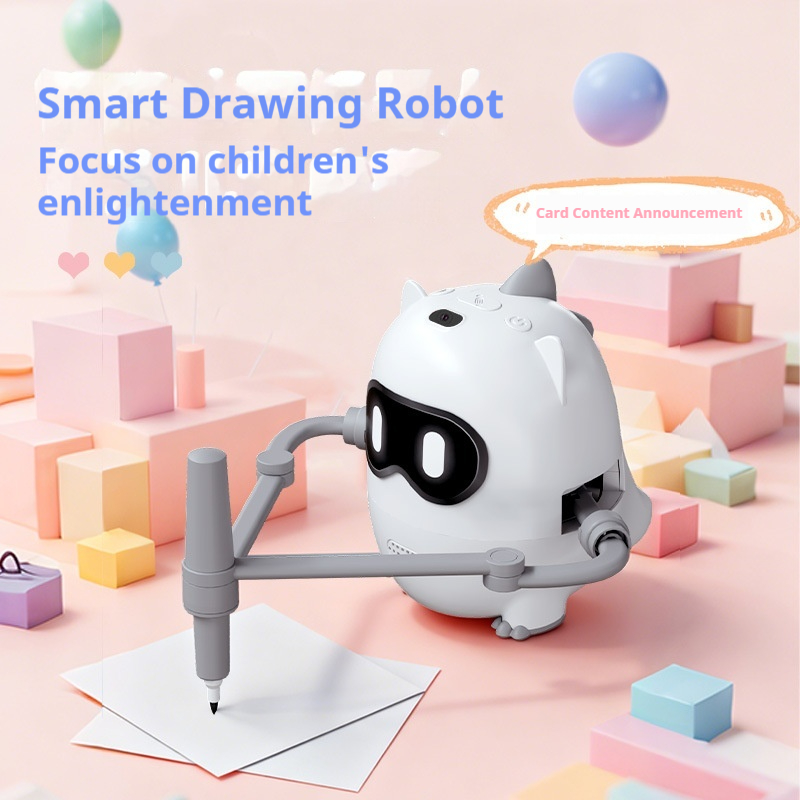Kids Early Education - Robot inteligente genérico para dibujar dinosaurios,
