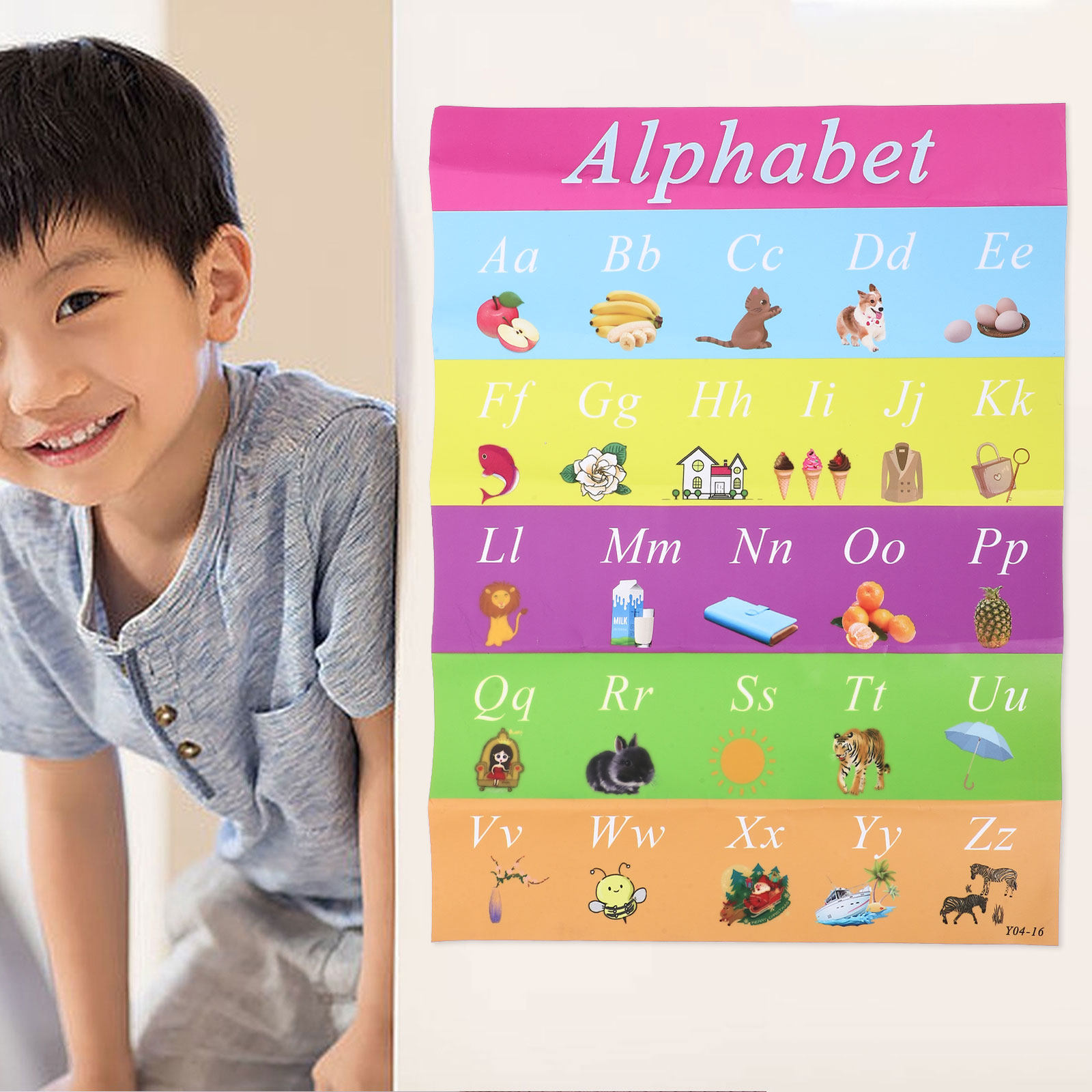 Póster educativo para niños, d - Kids Educational Poster reseña y precio