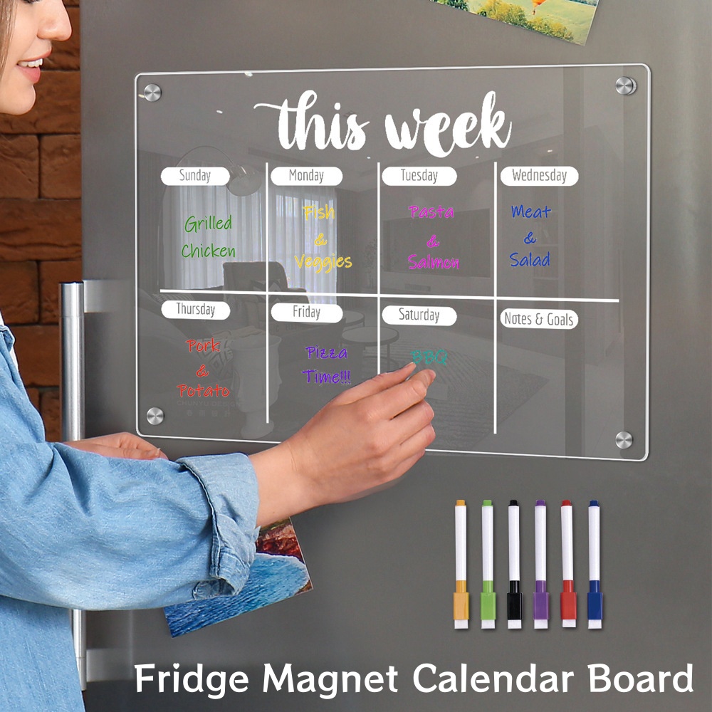 Pizarra de calendario con imán - Magnetic Letter Board reseña y precio