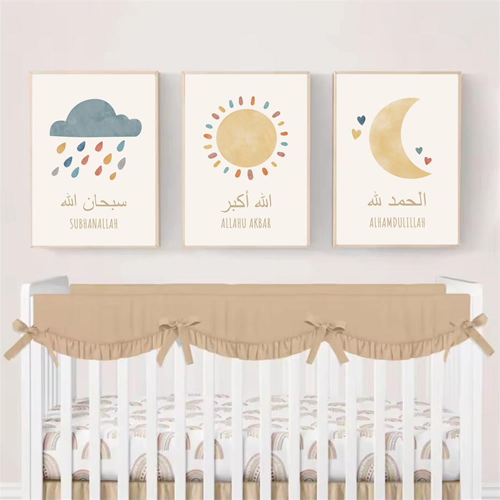 Pósteres e impresiones islámic - Kids Educational Poster reseña y precio
