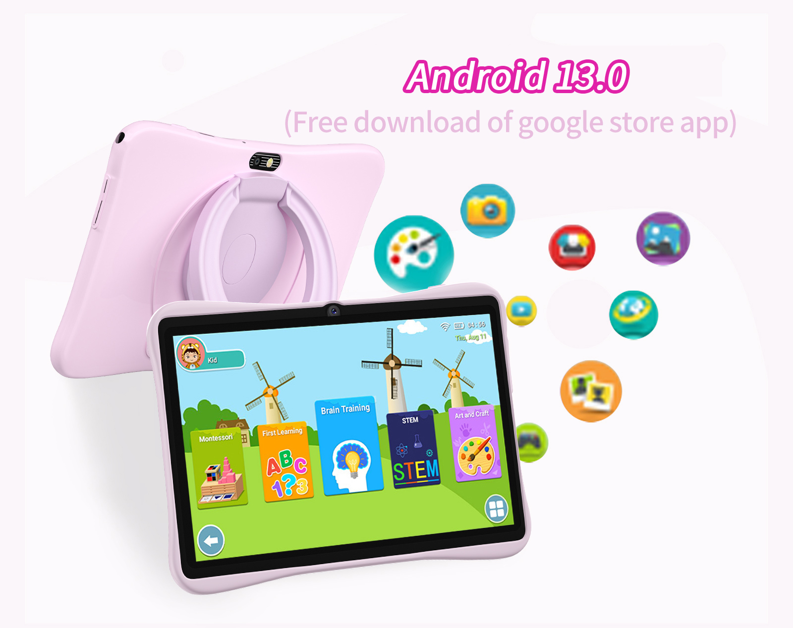 Tableta para niños de 7 pulgad - Japanese Kids Education reseña y precio