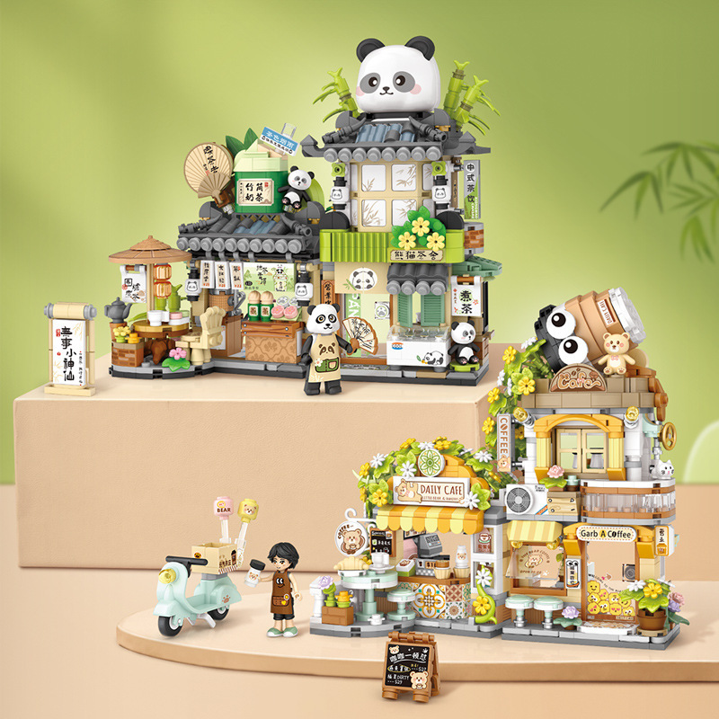 Nuevo Panda Pet Zoo cafetería  - Kids Education Store reseña y precio