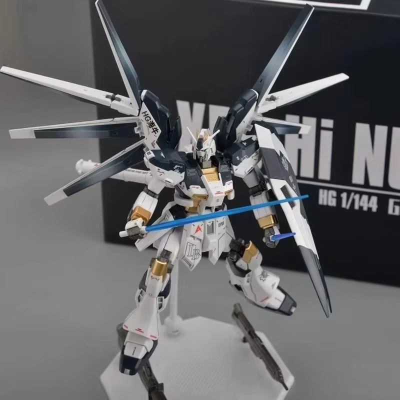 Hola, modelo Hi-ν Hi Nu GPB Co - Bandai Model Gundam Hg reseña y precio