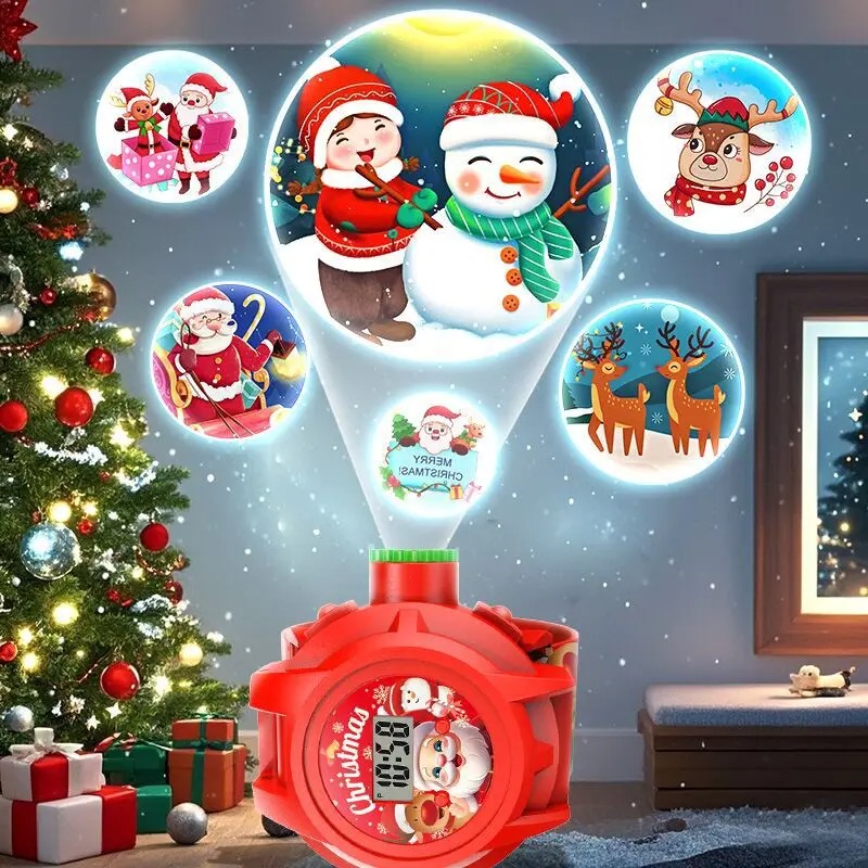 Reloj de Proyección Navideño p - Kids Educational Watch reseña y precio